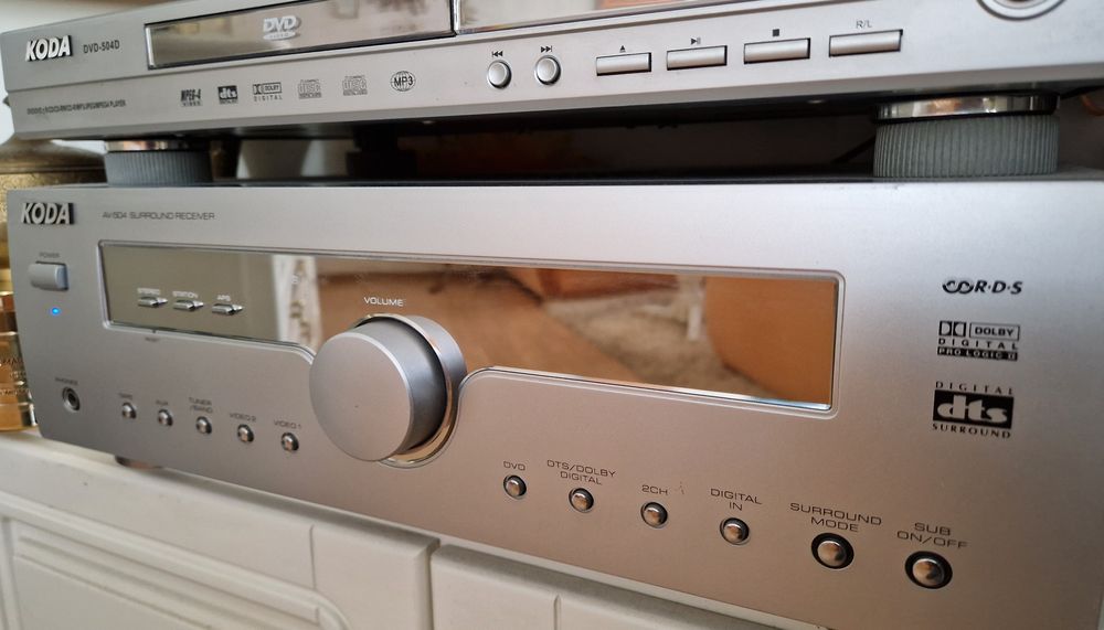 Kino domowe KODA AV-504 zestaw głośników + dvd + subwoofer