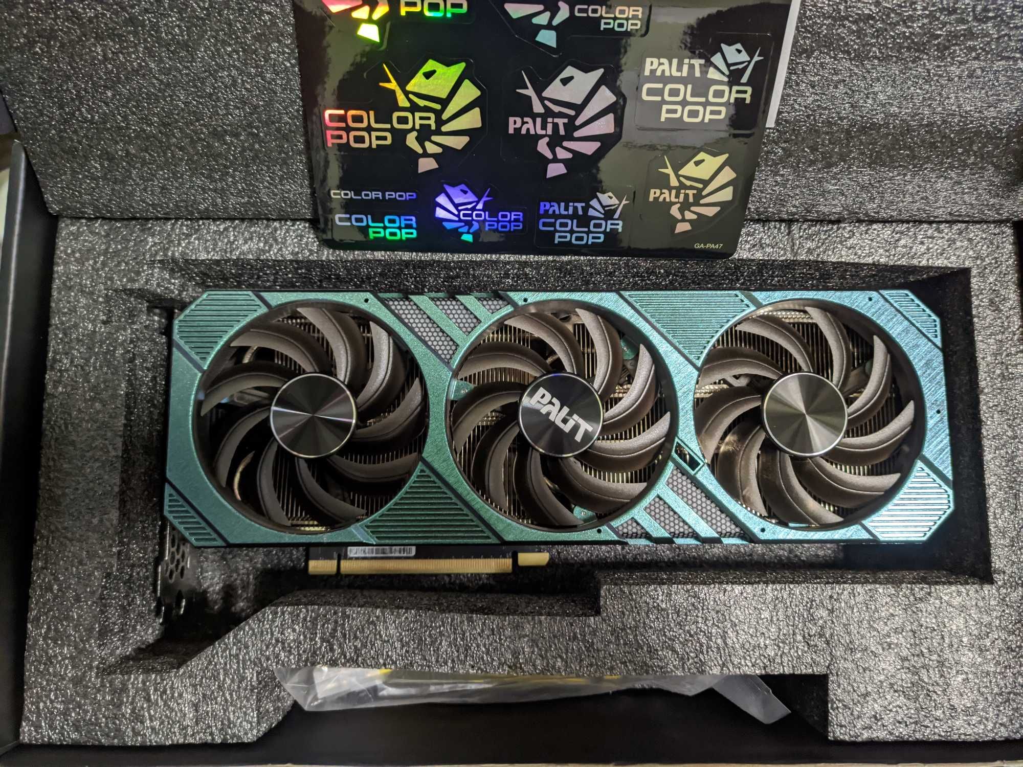 Відеокарти Palit GeForce RTX 3060 Ti ColorPOP - 2 шт (Львів)