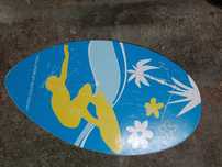Prancha skimboard