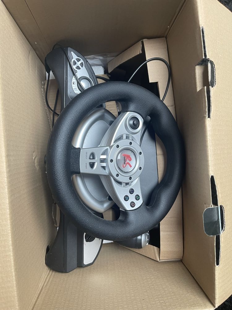 NanoRS RS600 – kierownica sportowa z pedałami (PS3/PS2/PC)