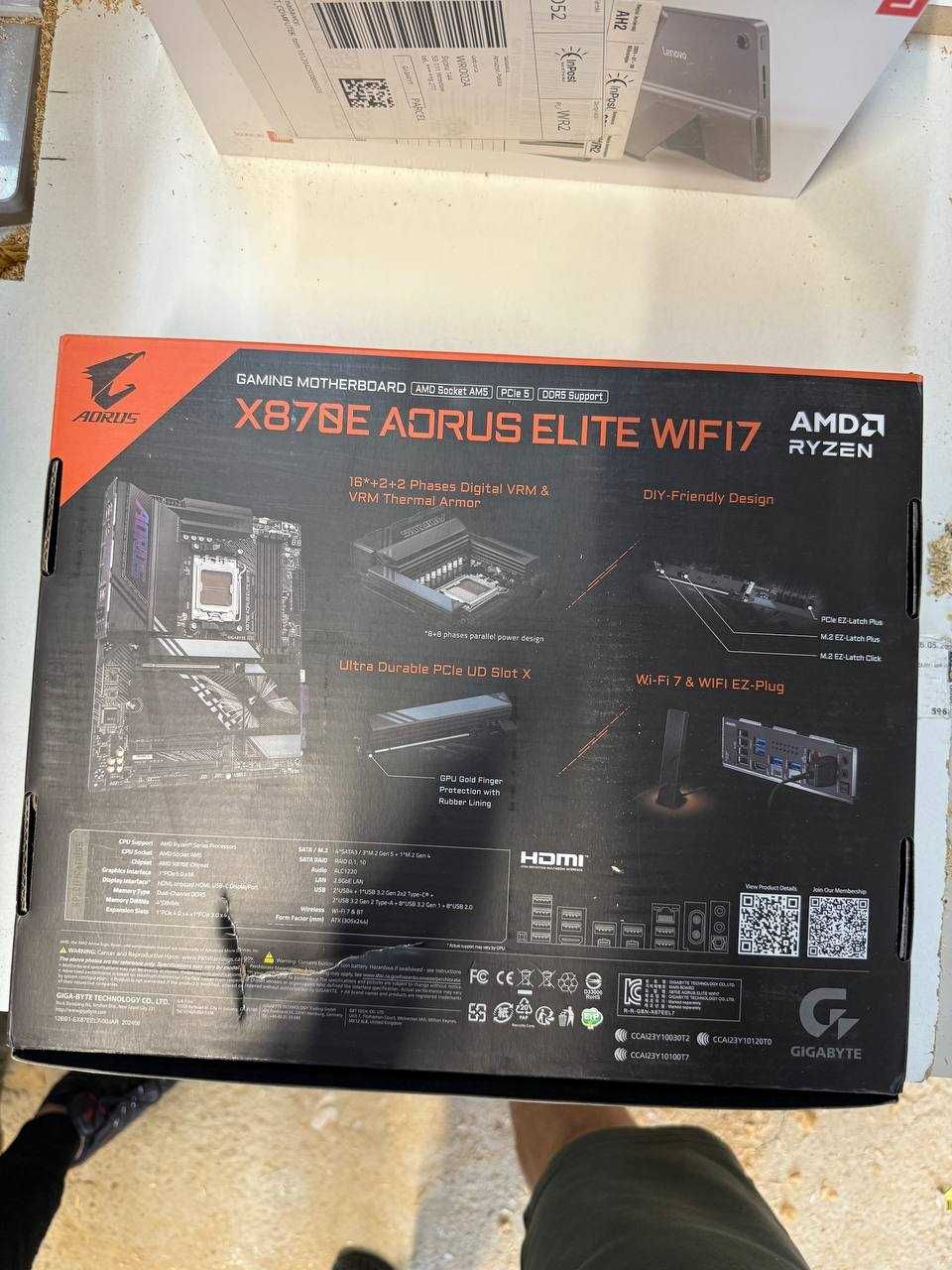 Nowa płyta główna AORUS X870E Elite WiFi7 AM5