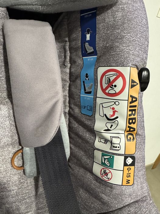 Cadeira Auto 0-4 Anos, Bébé Confort Axissfix 360 graus