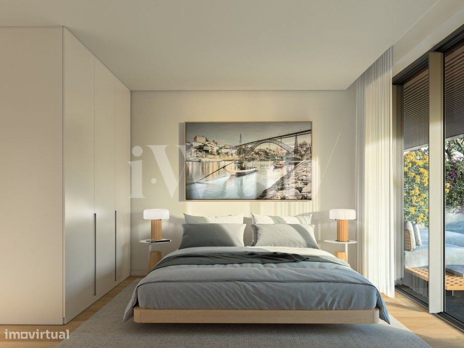 Apartamento com 3 quartos com vista para o Rio Douro