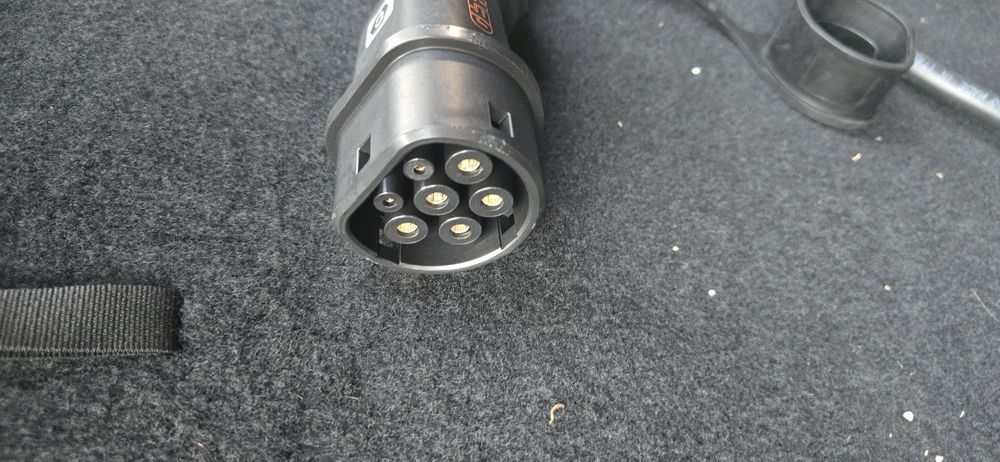 cabo de carregar carro eléctrico