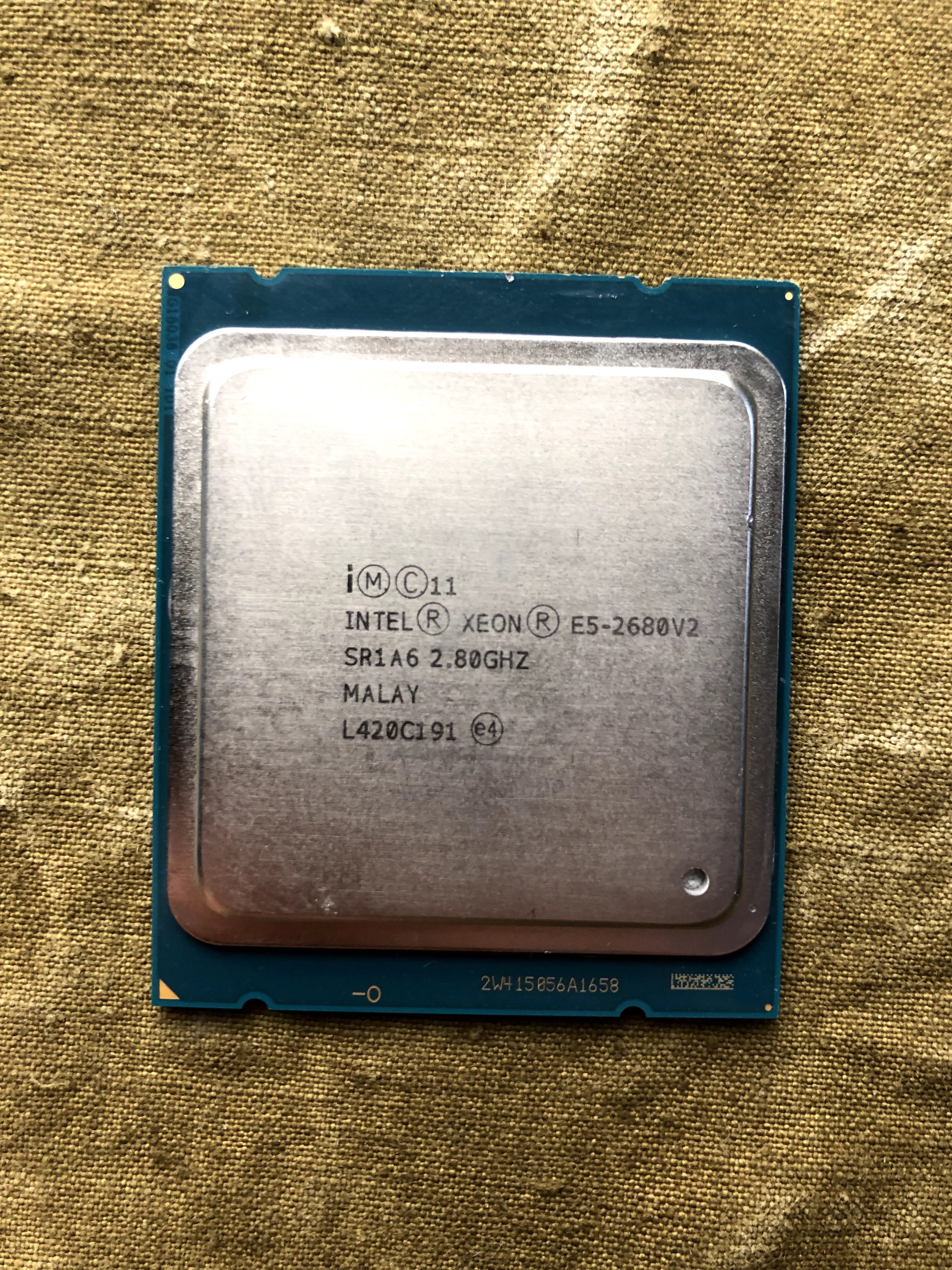 Процесори Intel Xeon E5-2680v2 [2.8GHz, 10 ядер] LGA2011