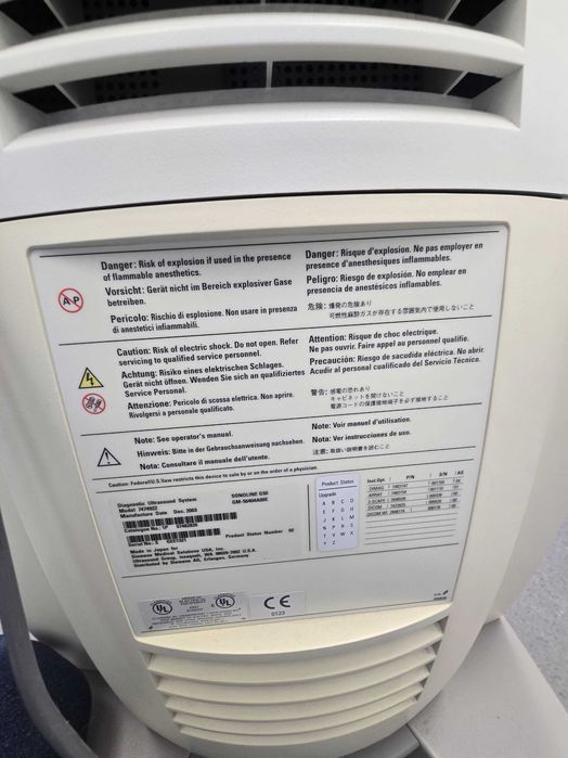 Aparat USG Siemens Sonoline G50