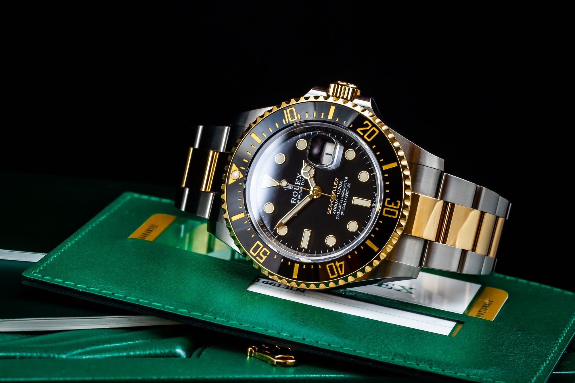 Rolex Sea Dweller 43 z czarną tarczą