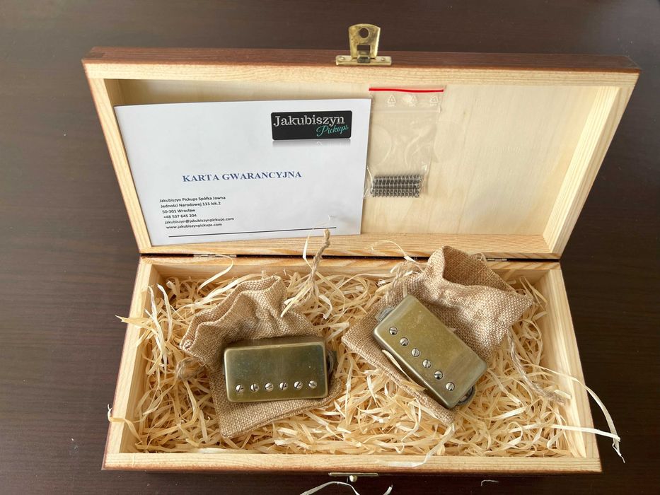 Przystawki Jakubiszyn Pickups - model Piotr Łukaszewski