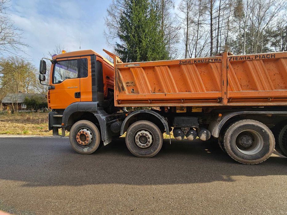 Transport Wywrotka Kielce Kruszywo Piasek Grys Żwir Gruz Ziemia Wywóz