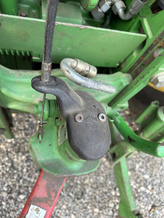 Pokrywa zaczepu, dekiel sauermann john deere, new holland, Druk 3D