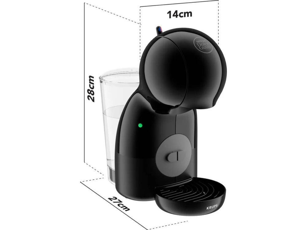 Máquina De Café Krups Dolce Gusto Piccolo Xs Kp1a3bp16 Preto
