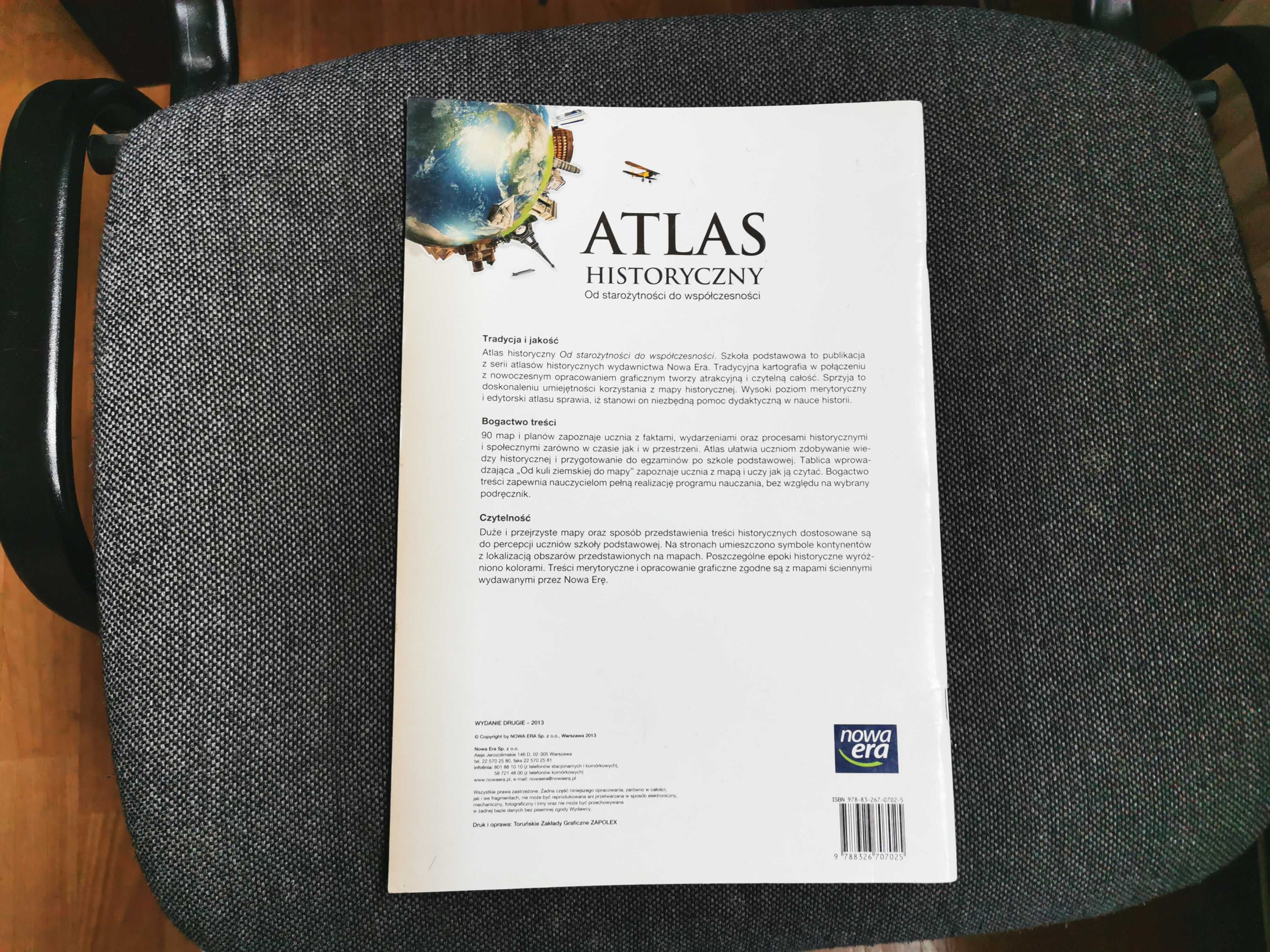 Atlas historia szkoła podstawowa Nowa Era