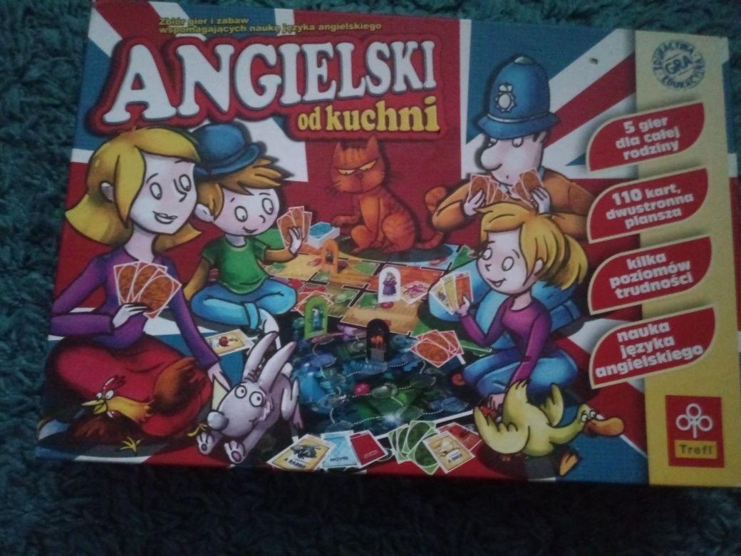 Angielski od kuchni gra trefl