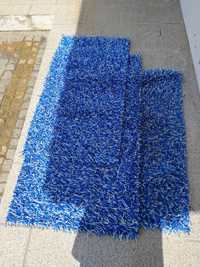 Conjunto Tapetes de quarto azul