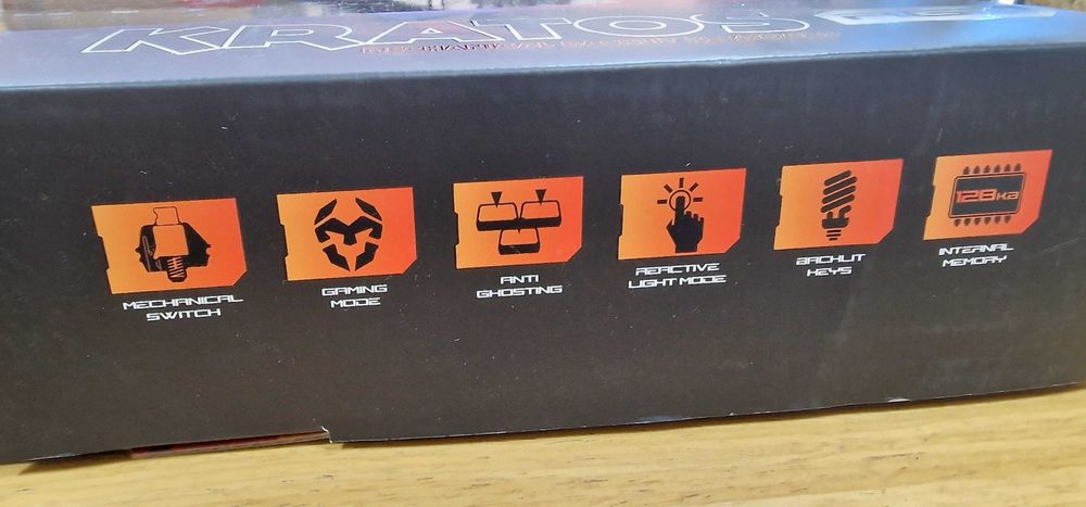 NOX Krom Kratos PT RED Switch Gaming Keyboard64354261079298123