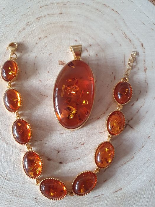 Bursztynowy Komplet