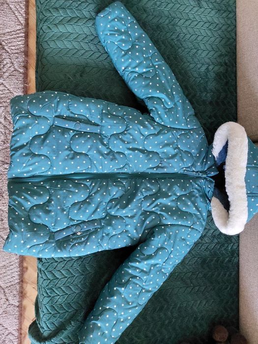 Kurtka zimowa dziewczęca 116