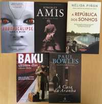 Livros de ficção: Paul Bowles, Olivier Rolin, Nélida Piñon, etc. Novos