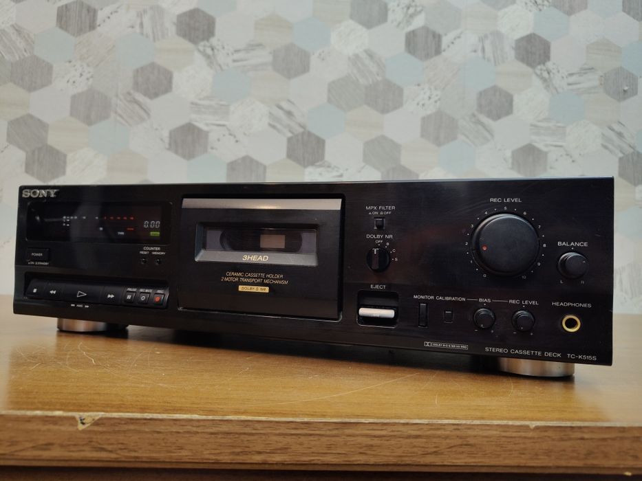Magnetofon Sony TC-K515S 3 glowicowy