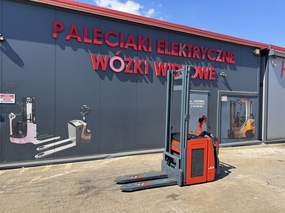 Paleciak elektryczny Linde L 14 ap 2019 r 390 cm 1400 kg wózek Linde