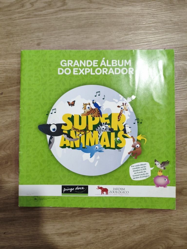 Coleção pingo doce super animais