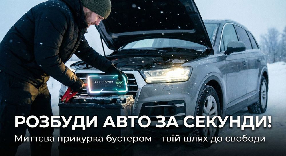 Прикурити авто. Запуск двигуна автобустером
