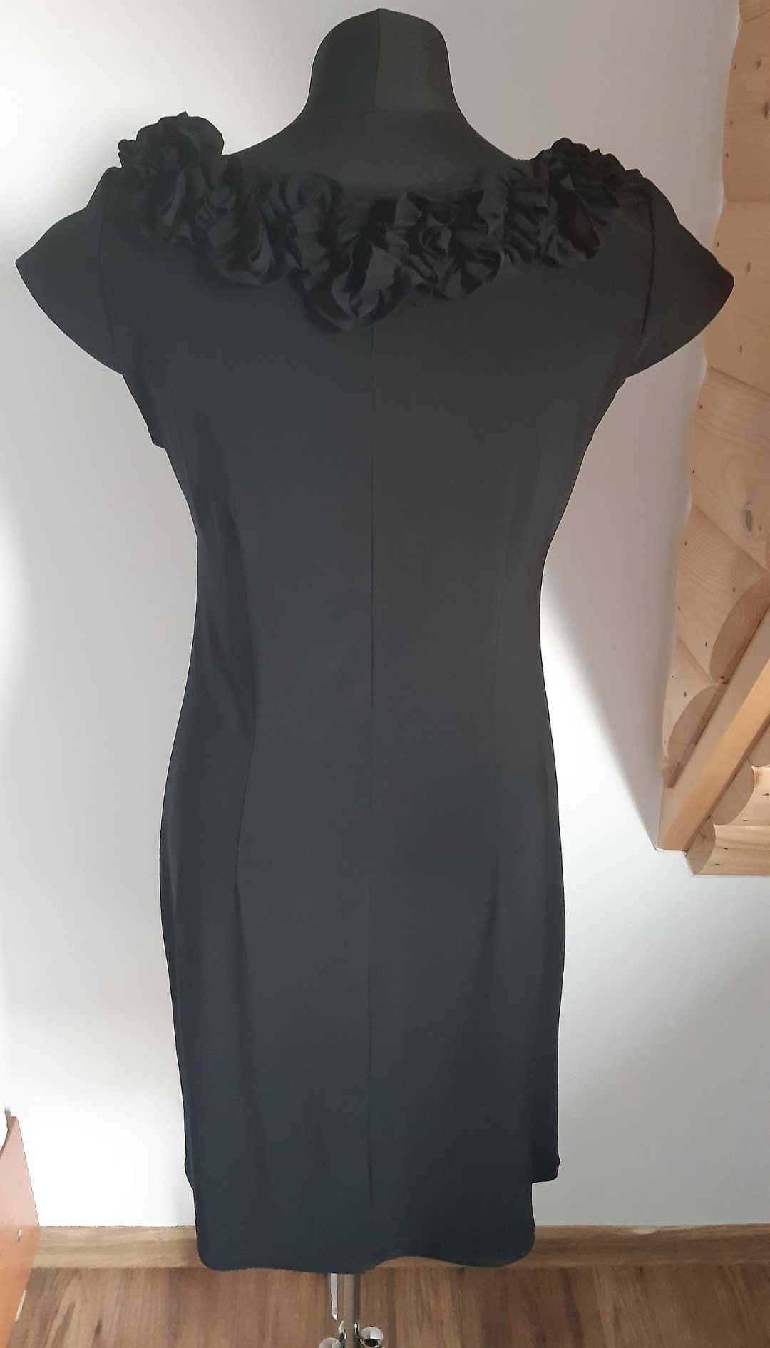 Elegancka sukienka wizytowa marki MSK z USA, nowa M/L