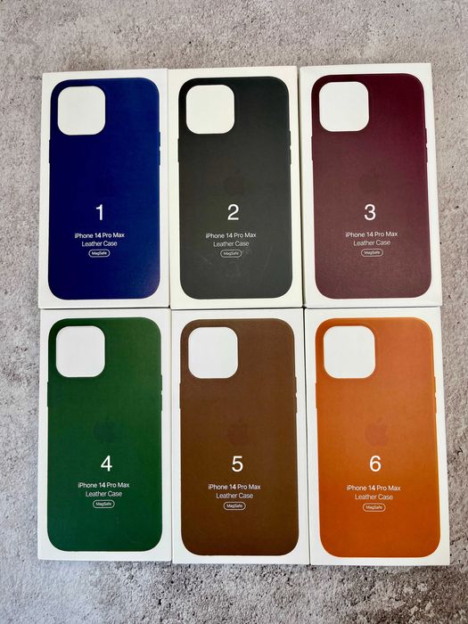 Чохол Leather Case MagSafe + Animation iPhone 14 14 Pro Max чехол