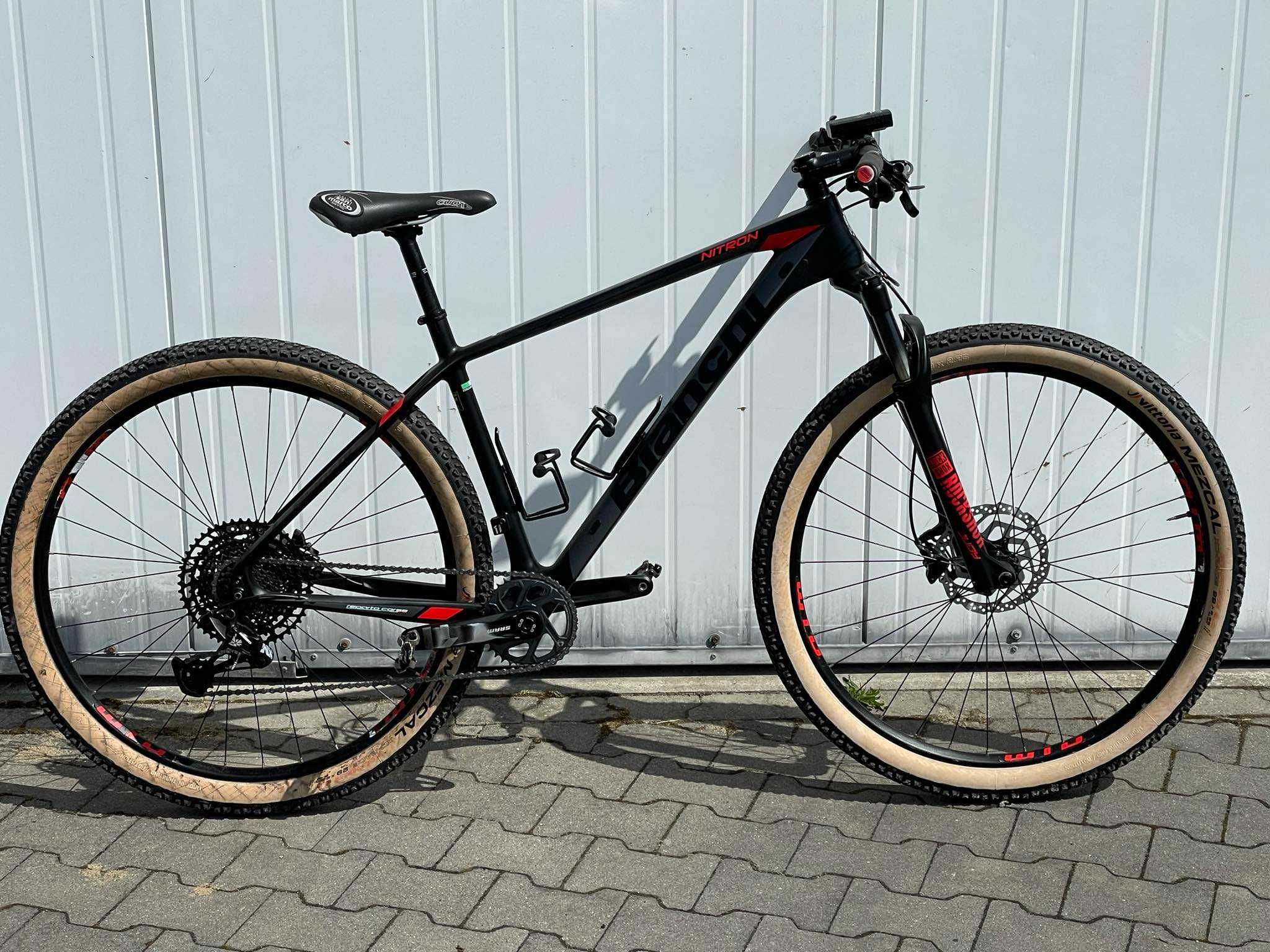 Rower górski MTB Bianchi Nitron 9.4 karbonowy biegi Sram NX Rama L PRO