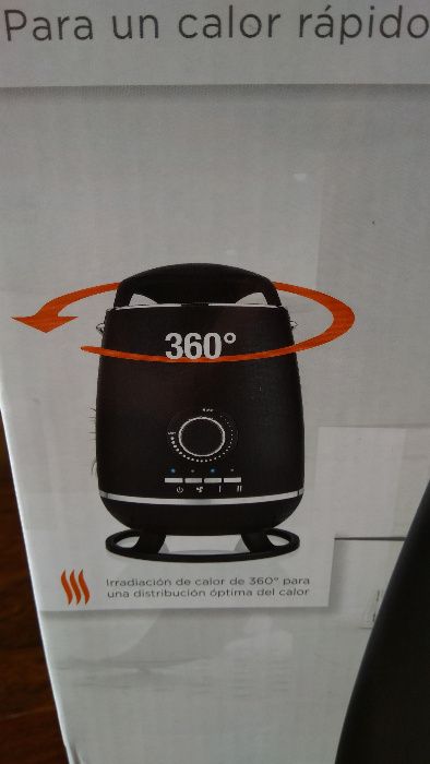 Termoventilador cerãmico 360 º