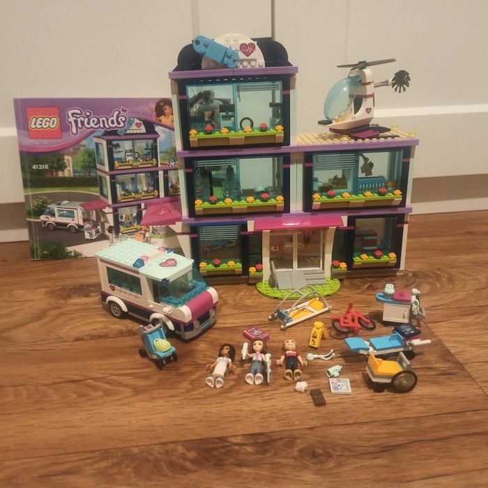 Klocki LEGO Friends 41318 szpital w Heartlake Kompletny ładny stan
