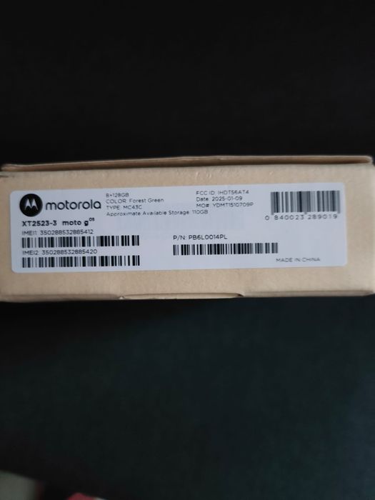 Motorola Moto g05 8/128GB XT2523-3 Forest Green Zielony