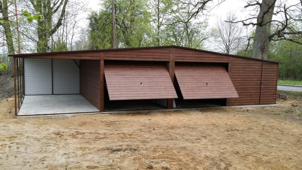 Garaże blaszane od Producenta 12x6! 3x5 4x5 4x6 6x5 6x6 9x6 Blaszak