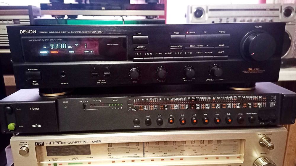 Ресівер DENON DRA-345R в чудовому стані.
