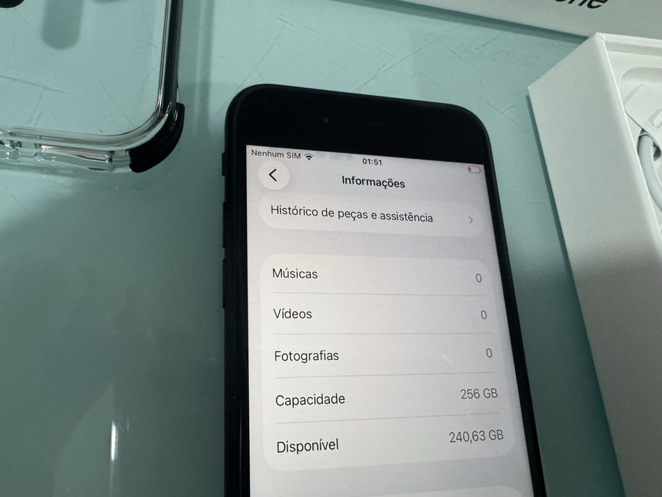 Iphone SE 2020 Preto 256GB