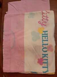 HeJogo de lençois - Hello Kitty- largura 1,5 mt; comprimento 2,6mt