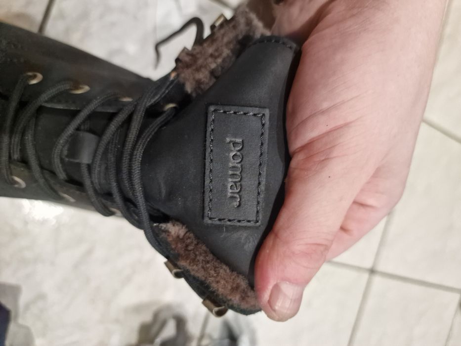 Buty Pomar Gore-tex śniegowce,kozaki botki trapery roz,39 glany,ykk