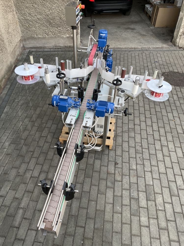 Etykieciarka NOWA dwugłowicowa / doOkrągłych doPłaskich / Etykietarka