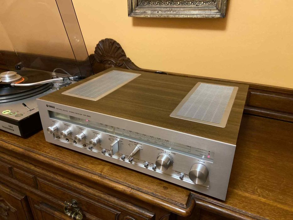 Kultowy amplituner Yamaha CR-820, piękny stan, vintage, wysoki model