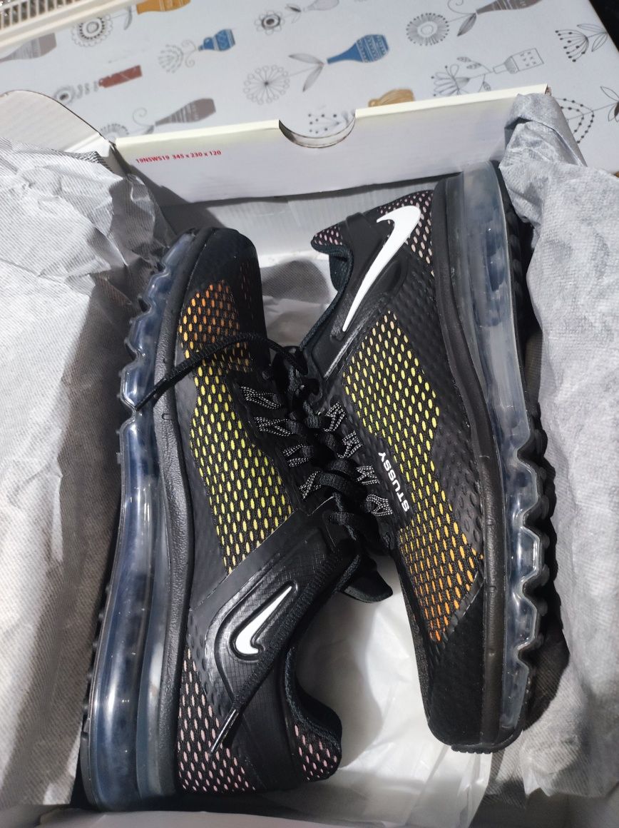 Кросівки Nike airmax 2013 x stussy black DO2461-001
