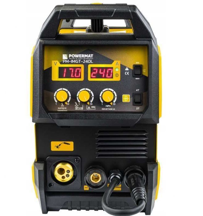 Zestaw XXL Nowa SPAWARKA Inwerterowa 240A Półautomat MIG MAG MMA TIG