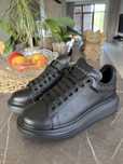 Кросівки Alexander McQueen black  Олександр Маккуїн