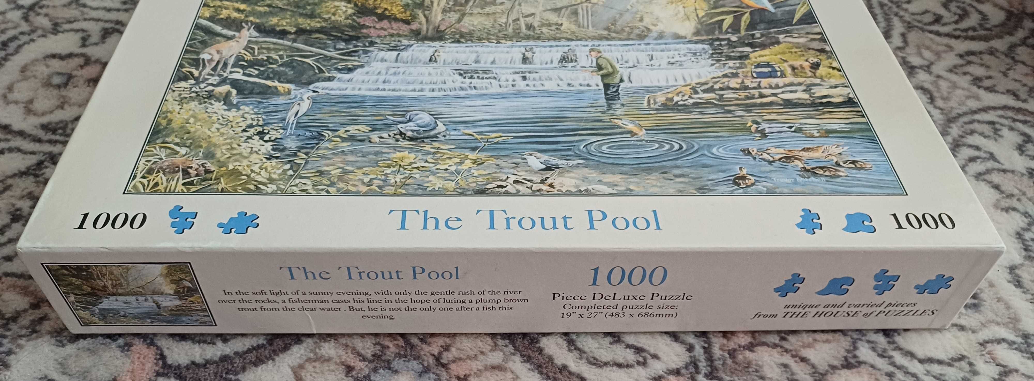 puzzle HOP 1000 el.  The Trout Pool
