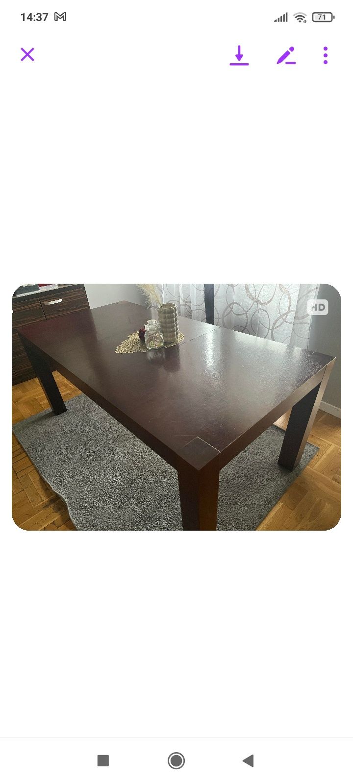 Stół paged z krzesłami polecam!