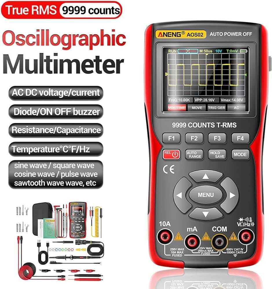 Oscyloskop - Multimetr Cyfrowy ANENG AOS02