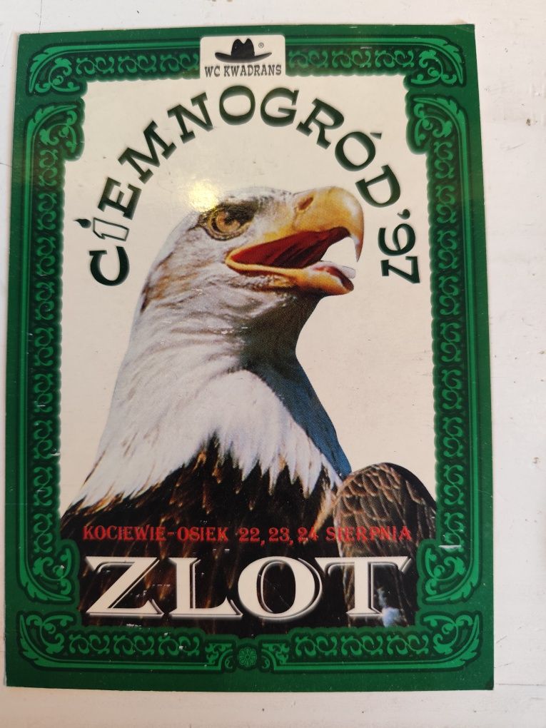 pocztówka WC kwadrans Cejrowski Zlot 1997