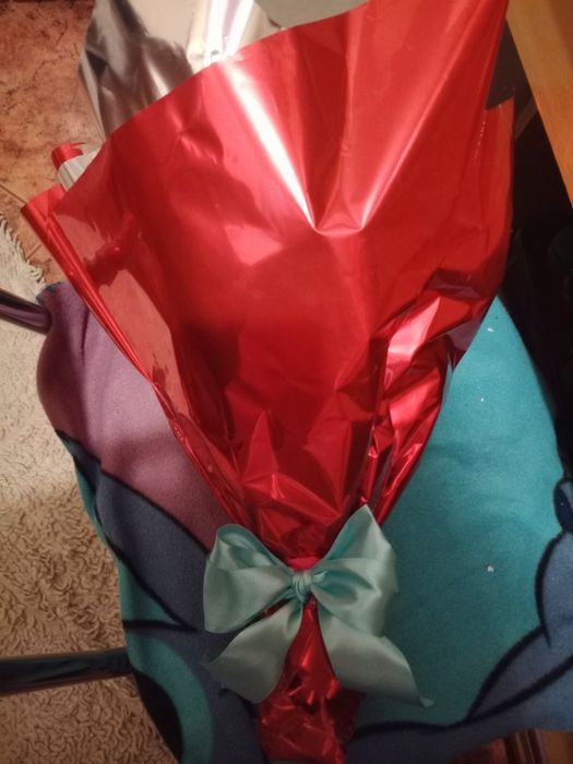 Rosas de cetim feitas a mão