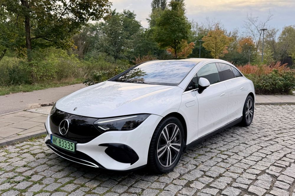 Mercedes-Benz EQE Faktura VAT 23% Salon POLSKA, Skrętna Oś, Wentylowane fotele, Headup