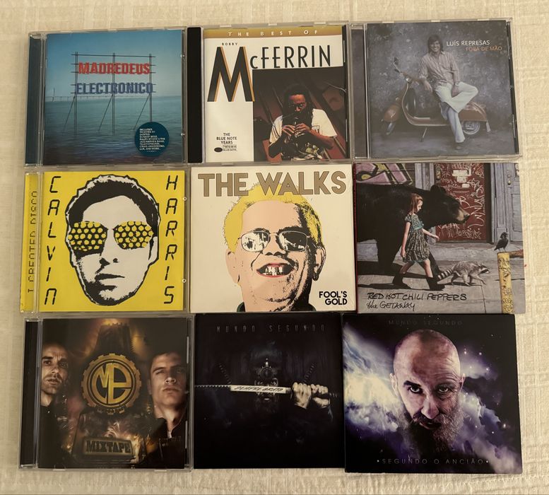 CDs Música Portuguesa e Internacional - Lote