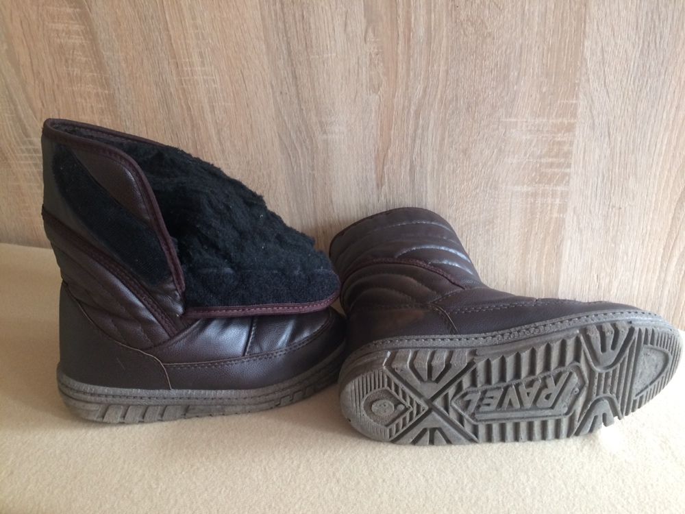 Buty ocieplane śniegowce chłopięce ciepłe zimowe r.32 / 19,5-20cm